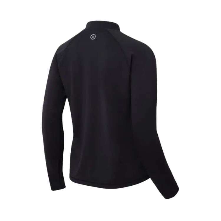 Barrel Women Essential Relax ZipUp Rashguard-BLACK