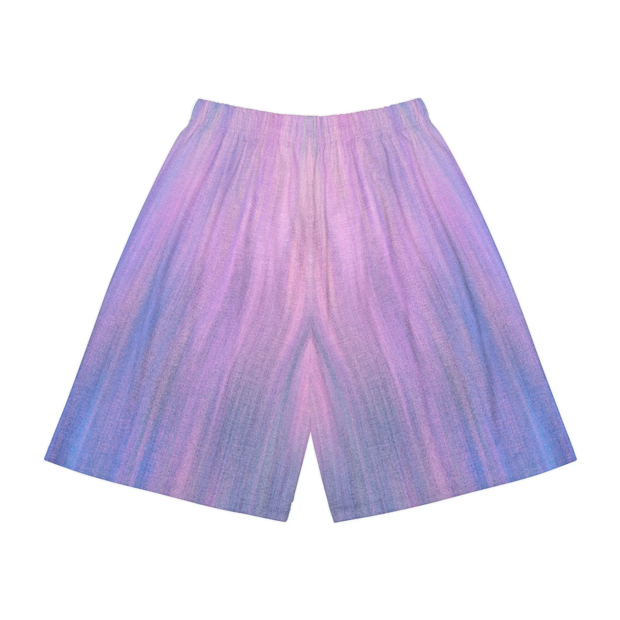 Blue & Purple Metalic - Inovax Men’s Sports Shorts