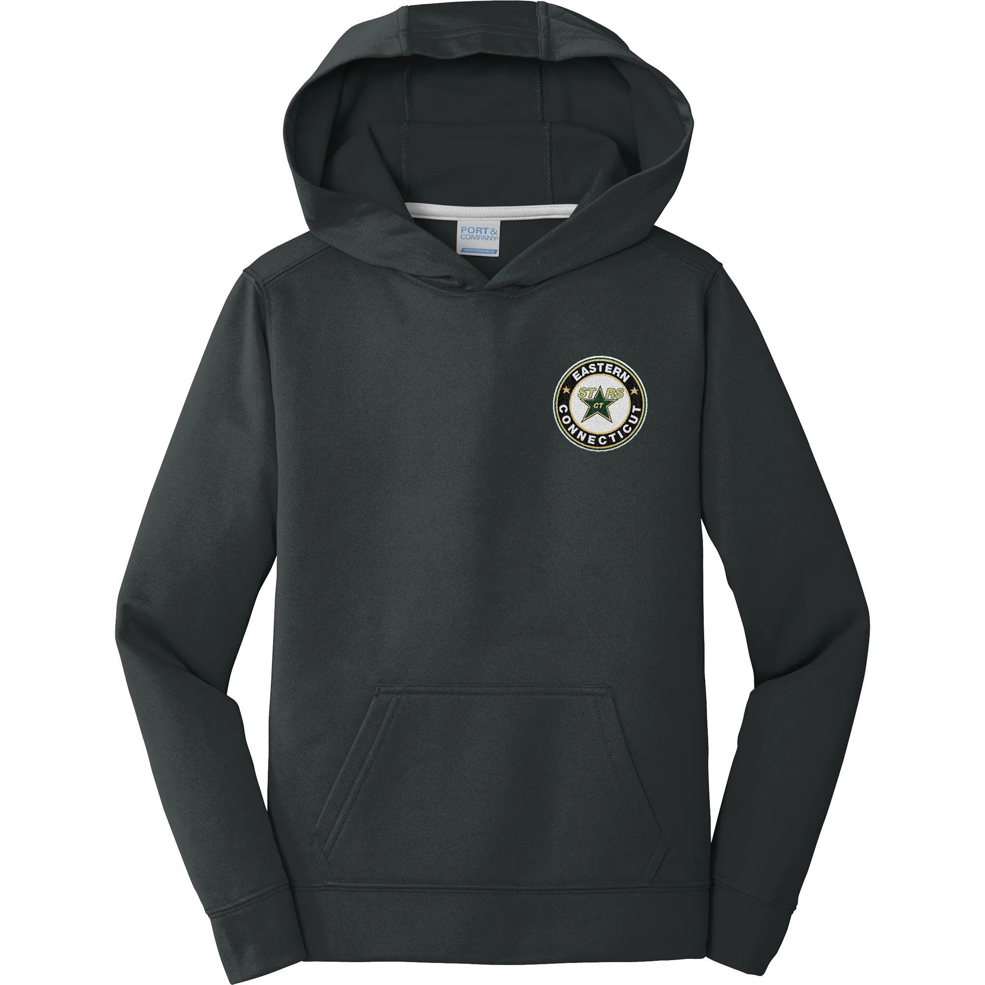 CT ECHO Stars Youth Performance Fleece Pullover Hooded Sweatshirt