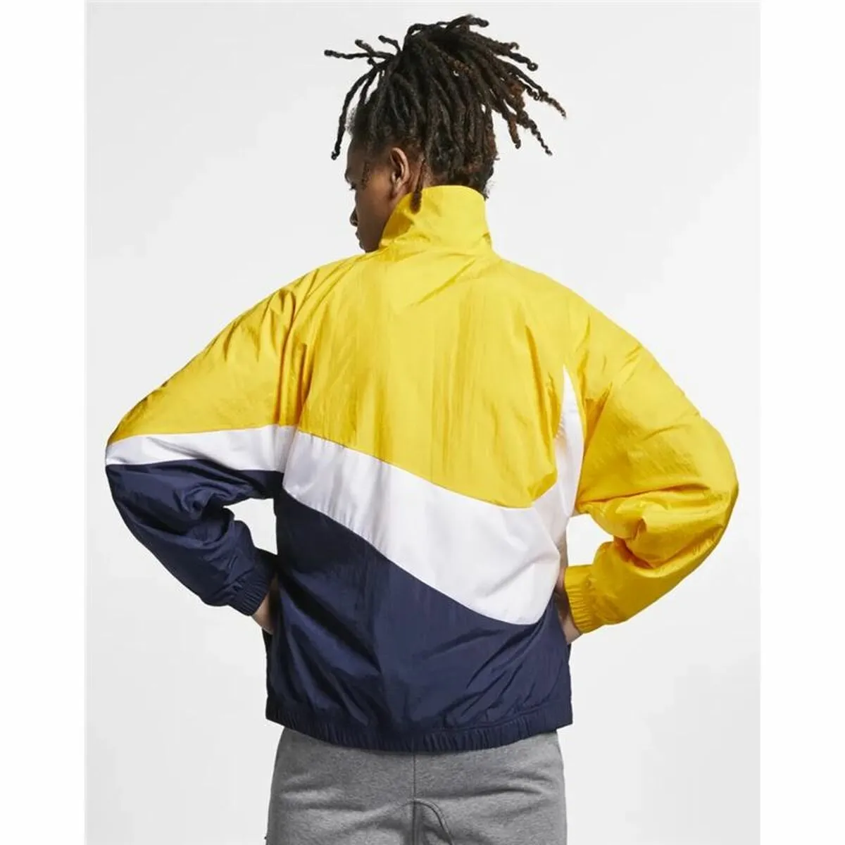 Men'S Sports Jacket Nike Sportswear Yellow