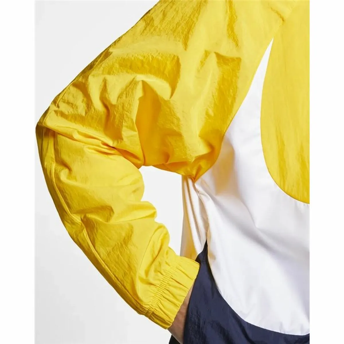 Men'S Sports Jacket Nike Sportswear Yellow