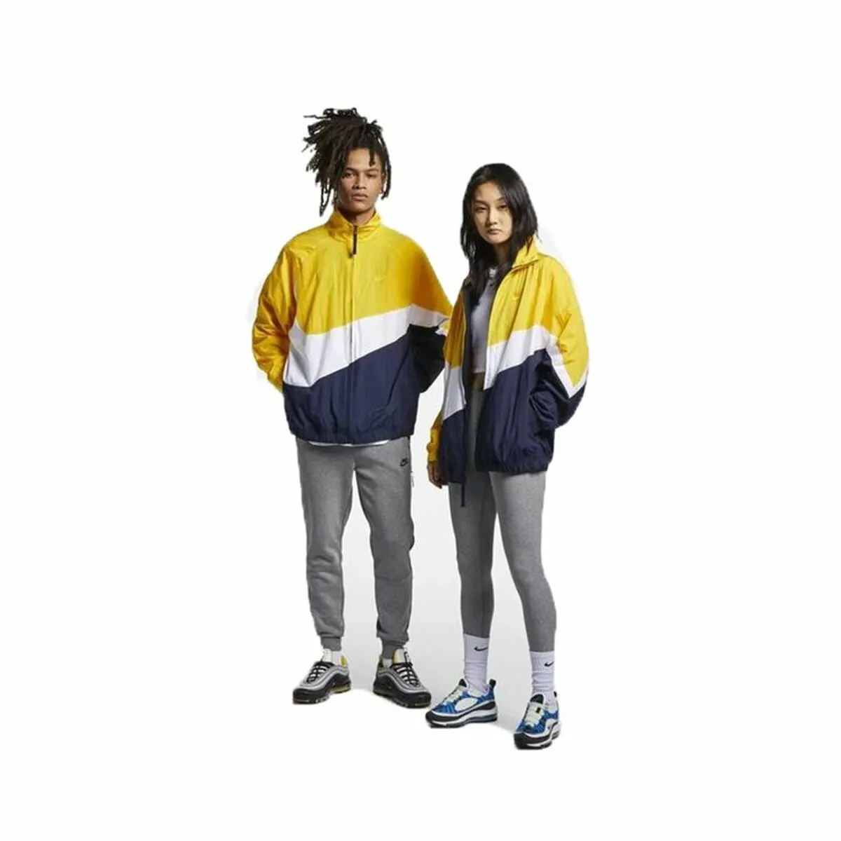 Men'S Sports Jacket Nike Sportswear Yellow