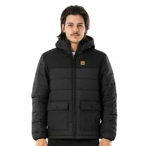 Men'S Sports Jacket Rip Curl Anti Series Ridge Black