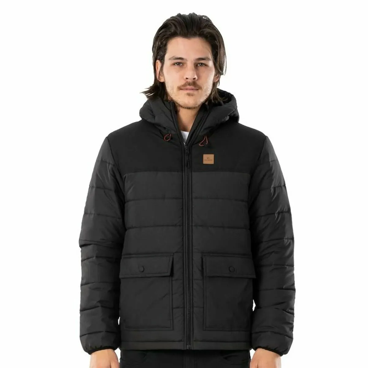 Men'S Sports Jacket Rip Curl Anti Series Ridge Black