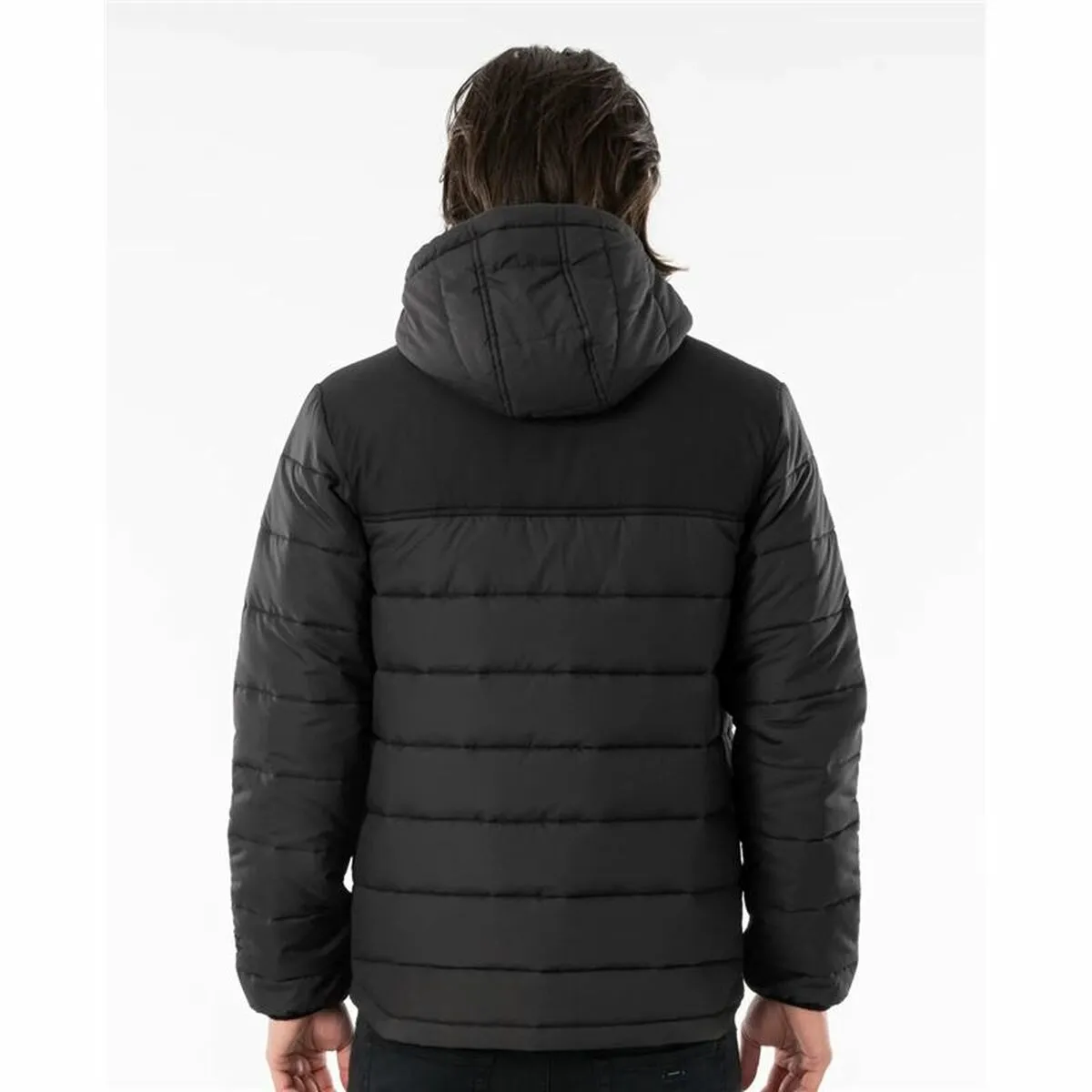 Men'S Sports Jacket Rip Curl Anti Series Ridge Black