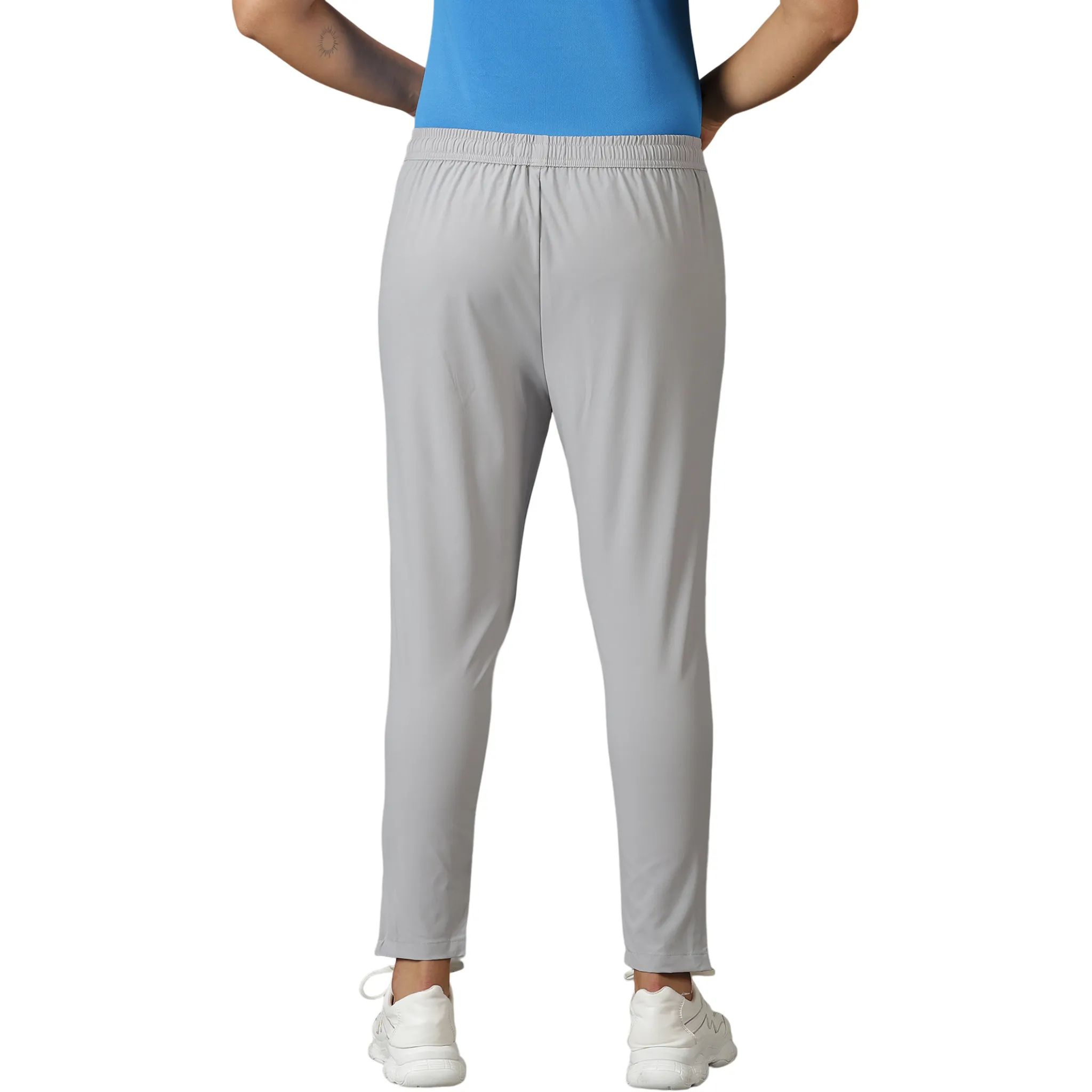 Women's Camouflage Print Track Pants with Drawstring waist & Slant Pockets.